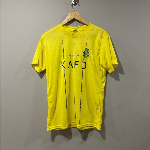 GS Ronaldo #7 Al Nassar Home Soccer Football Jersey - Picture 1 of 7